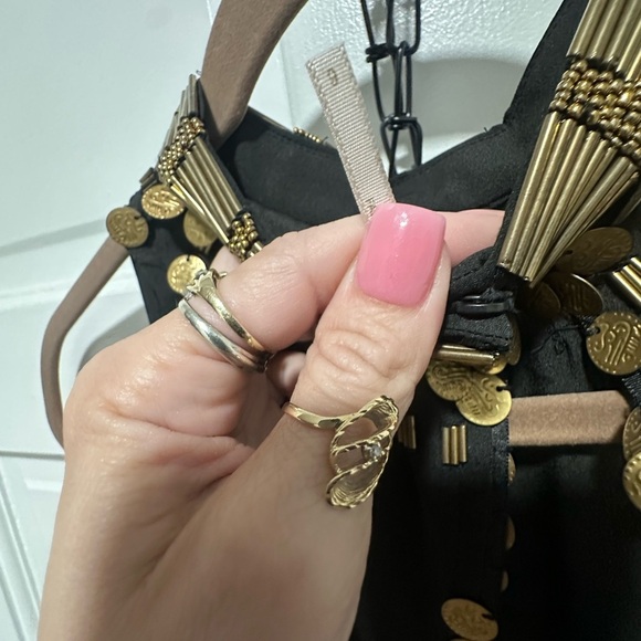 Free people Embellished Catsuit Jumpsuit Size 6 $198 NEW - Picture 8 of 8